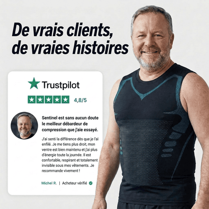 Débardeur de compression gainant Sentinel