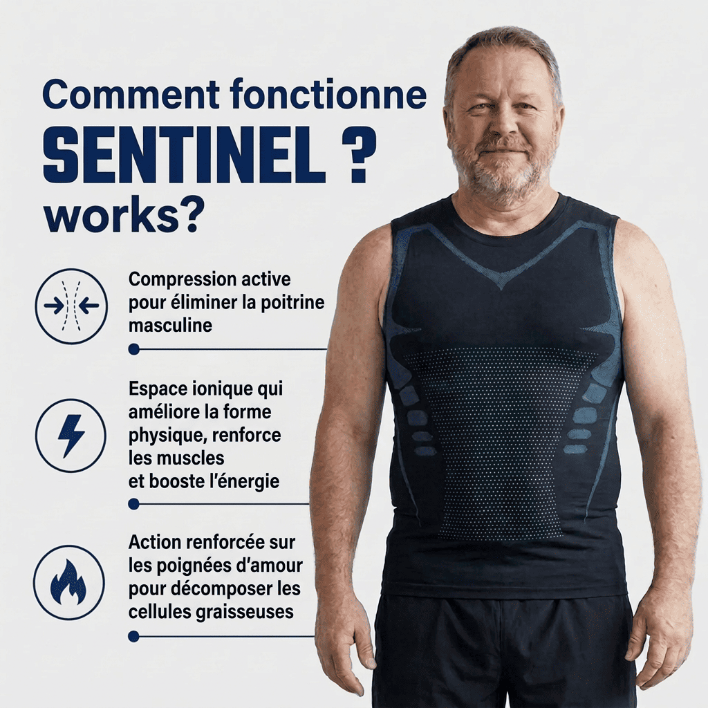 Débardeur de compression gainant Sentinel