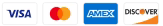 Visa, Mastercard, American Express, Discover